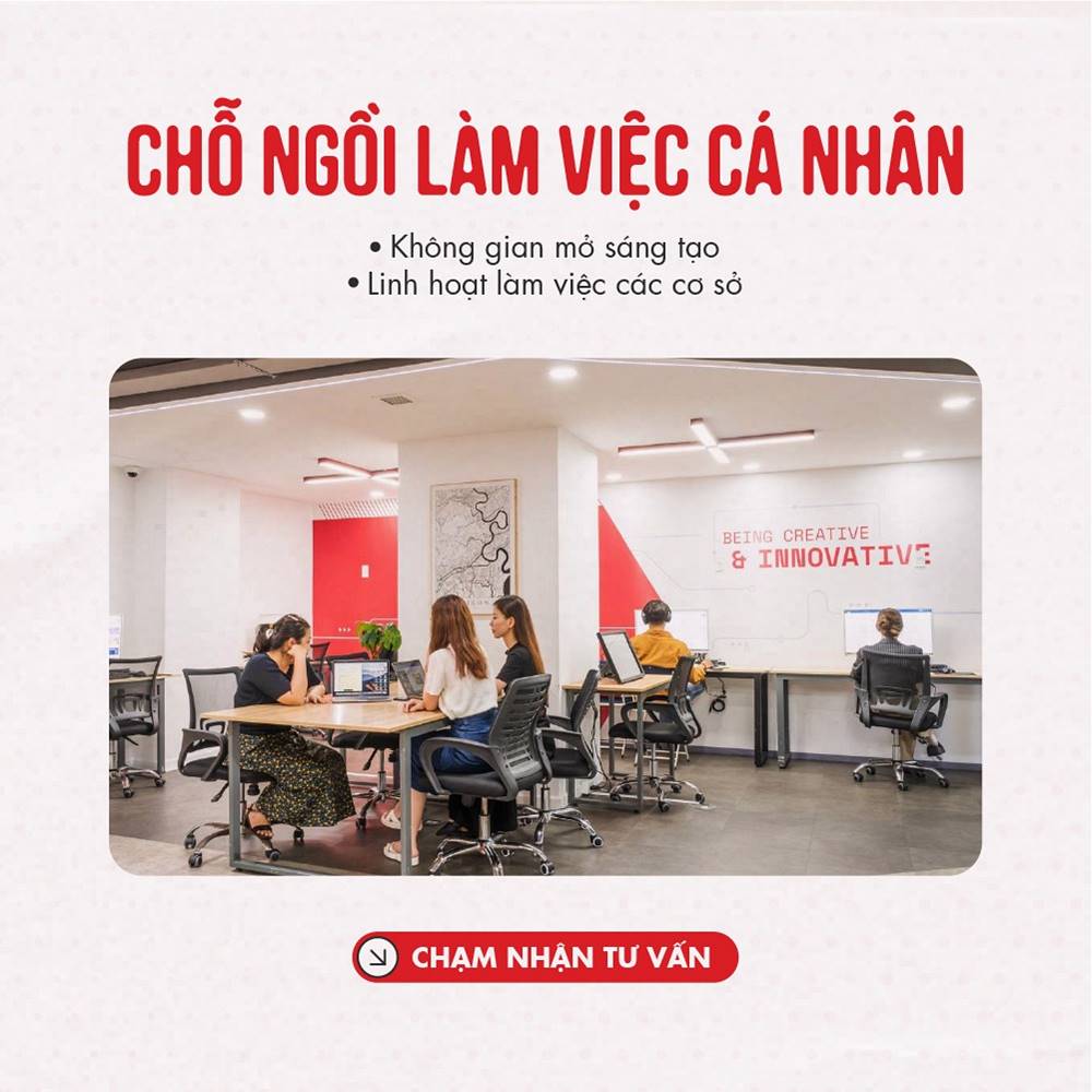 MindX Startup Space - Cho thuê văn phòng trọn gói, coworking space tại TP.HCM - vlook.vn