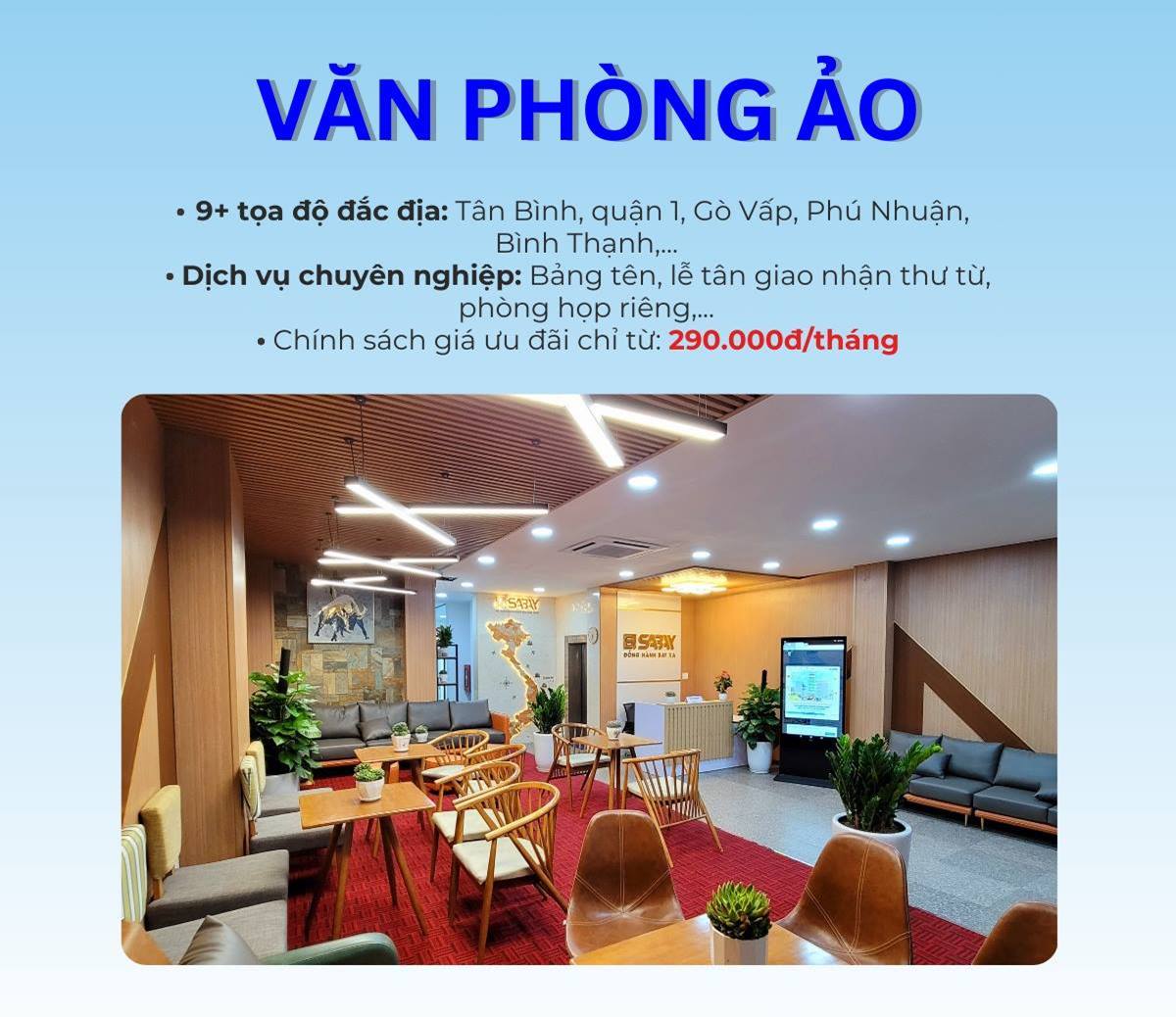 Văn phòng trọn gói Sabay Office • 99 Cộng Hoà, 99 Cộng Hòa, Phường 4, Quận Tân Bình - vlook.vn
